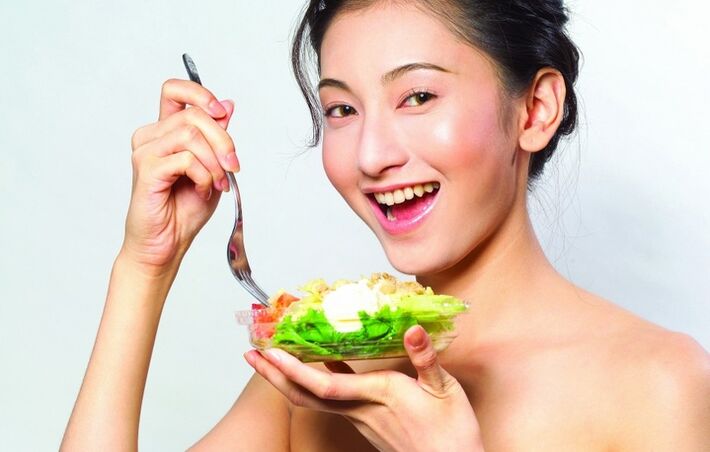 Japanesch Salzfräi Diät ass am meeschte equilibréiert